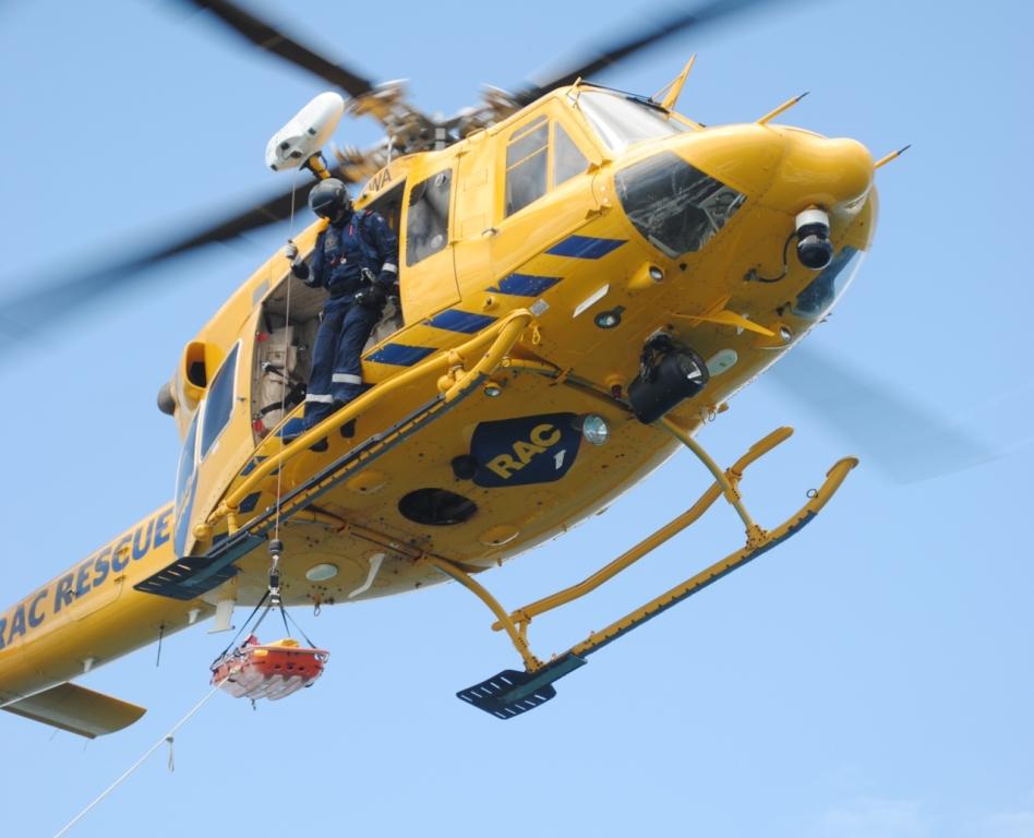 CHC employs the Bell 412 helicopter for its SAR service in Western Australia